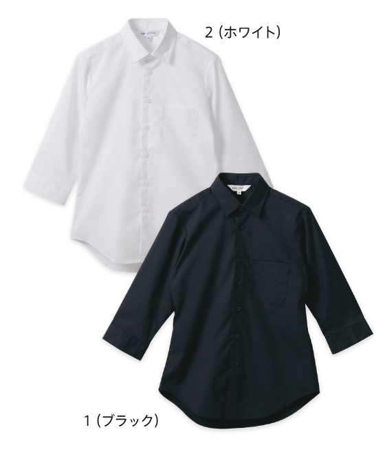 七分袖シャツ